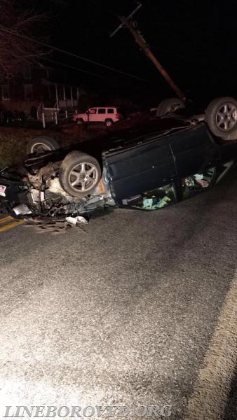 2017-03-06
Vehicle Collision w/ Rollover + Lines on Fire
7107 Glenville RD