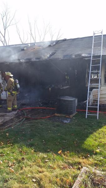 2015-11-26 Thanksgiving Morning: 09:49 
HOUSE FIRE 3600 BLK OF LINEBORO RD 
BOX:0707 
DUE:E72 E43 YE52-1 E23 T2 YT49 ET73 ET44 YBR59 X79 CS2
Station 7 was alerted for a house fire in the first due. E72 arrived on location with a working fire in a single family dwelling. Chief 7 established command. Crew from E72 made initial fire attack on the charlie side of the structure while the crew from ET73 pulled a second handline and conducted a primary search. Mutual aid companies arrived and assisted with ventilation and overhaul. Units E72, ET73, AU7, B76, U7, X79 all responded from LVFD with 23 members.
