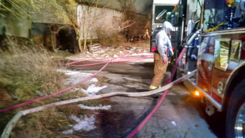 By Matthew Burgan
January 15, 2015

Shortly before 2:00am on Thursday morning, crews from Lineboro were alerted to respond on the barn fire in Manchester. Lineboro arrived second on the scene to find a barn approximately 50' x 100' involved in fire. The crews operated on the scene for just over 3 hours to bring the fire under control. Firefighters from companies from Carroll, York, and Baltimore were called to assist on the fire. The cause of the fire is still under investigation.