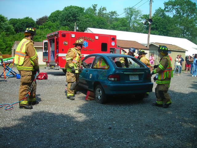 Auto Extrication Drill - Open House - 6/5/11