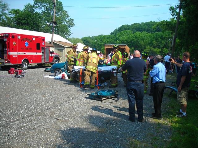 Auto Extrication Drill - Open House - 6/5/11